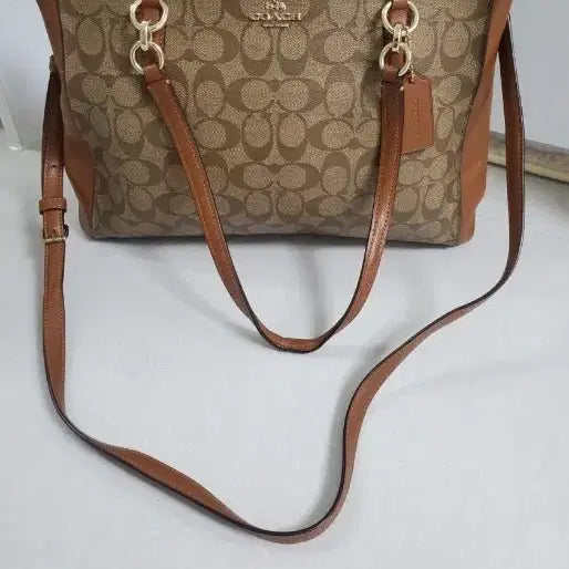 [BUNJANG] Coach Christy Carryall Signature Large Bag / 30만원대 새상품 cotch 코치 크리스티 캐리올 시그니처 라지백