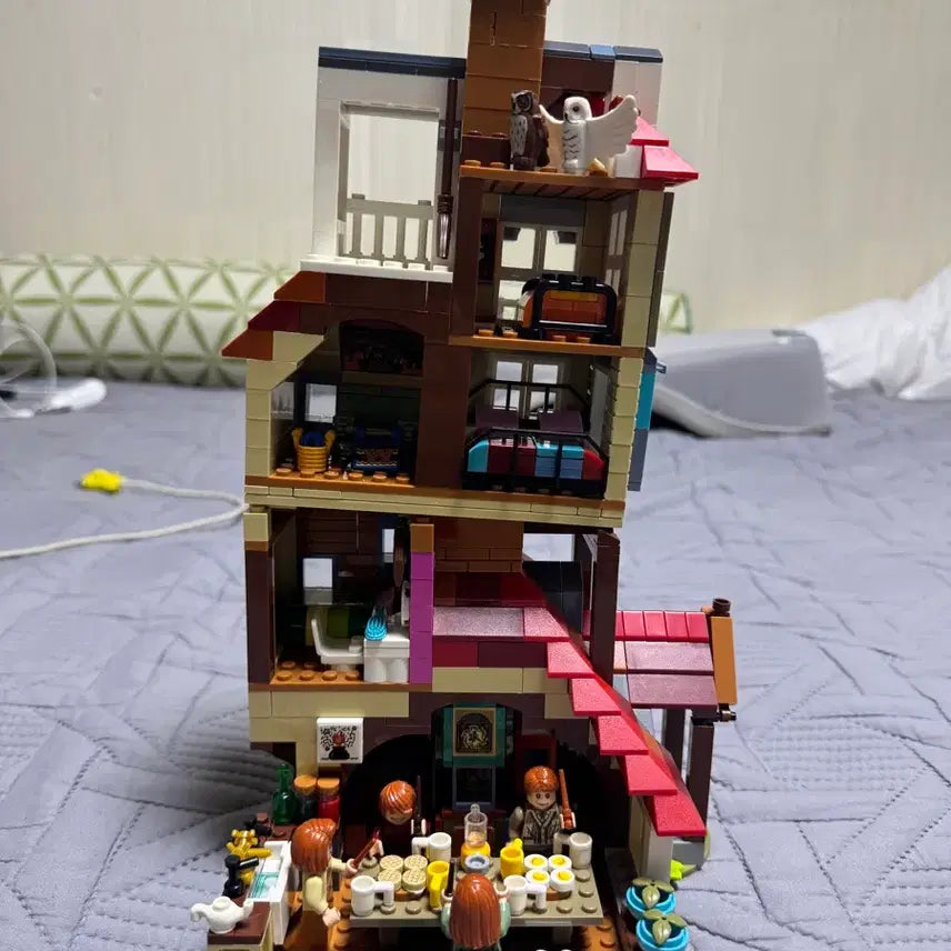 [BUNJANG] Compatible Harry Potter Attack on the Burrow Building Blocks Set / 레고호환 해리포터 버로우 공격
