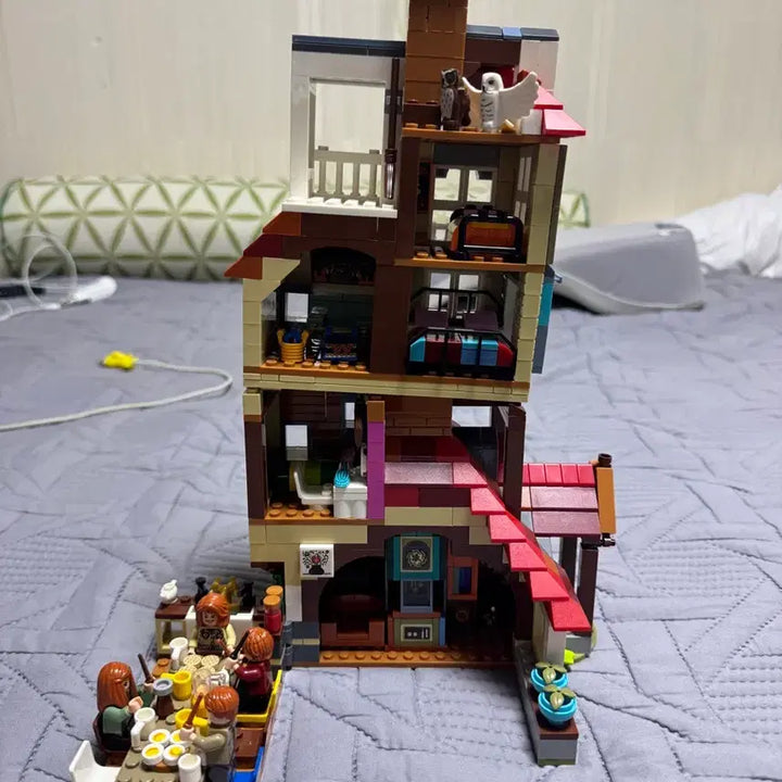 [BUNJANG] Compatible Harry Potter Attack on the Burrow Building Blocks Set / 레고호환 해리포터 버로우 공격