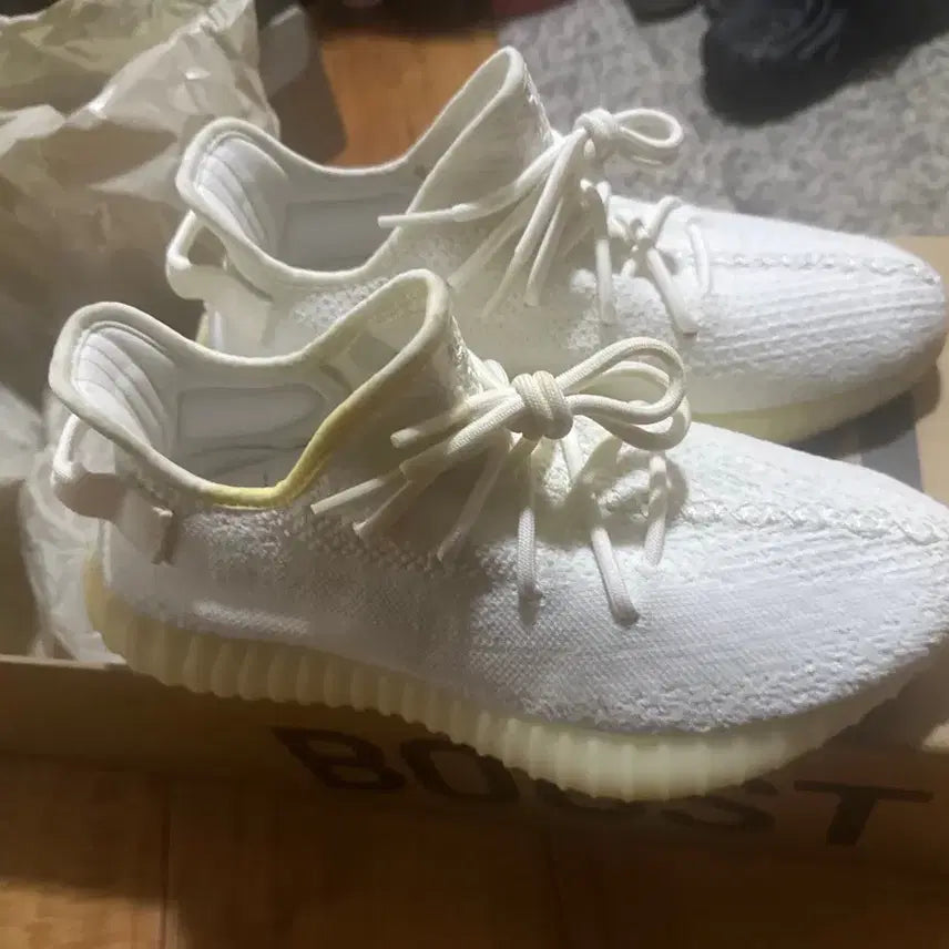 [BUNJANG] Adidas Yeezy Boost 350 V2 "Triple White" (265mm) / 아디다스 이지 부스트350 트러플화이트 265mm