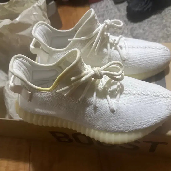 [BUNJANG] Adidas Yeezy Boost 350 V2 "Triple White" (265mm) / 아디다스 이지 부스트350 트러플화이트 265mm