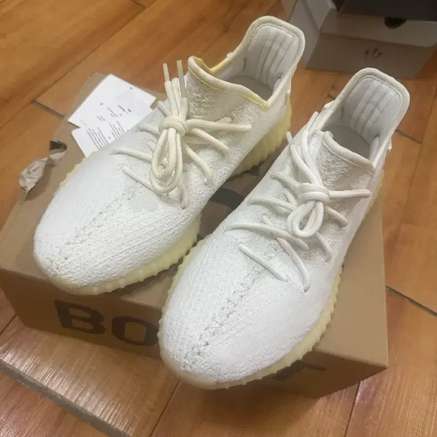[BUNJANG] Adidas Yeezy Boost 350 V2 "Triple White" (265mm) / 아디다스 이지 부스트350 트러플화이트 265mm