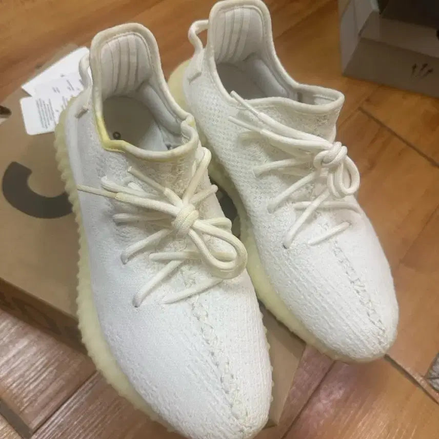 [BUNJANG] Adidas Yeezy Boost 350 V2 "Triple White" (265mm) / 아디다스 이지 부스트350 트러플화이트 265mm