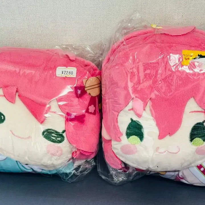 [BUNJANG] Hololive Sakura Miko Puppet Plush + Nesoberi Bundle / 홀로라이브 사쿠라 미코 퍼펫누이+네소베리 일괄 판매
