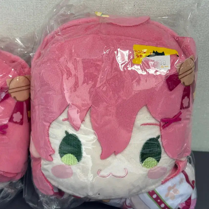 [BUNJANG] Hololive Sakura Miko Puppet Plush + Nesoberi Bundle / 홀로라이브 사쿠라 미코 퍼펫누이+네소베리 일괄 판매