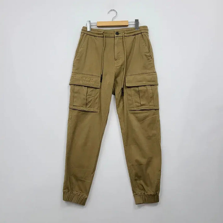 [BUNJANG] LA Lakers Twill Fleece Cargo Jogger Pants (Size 30) / NBA/LA 트윌 기모 카고 조거 팬츠/30/앨리스/1260
