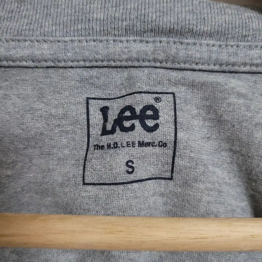 [BUNJANG] Lee Gray Short Sleeve T-Shirt / (S) Lee 리 그레이 반팔 티셔츠