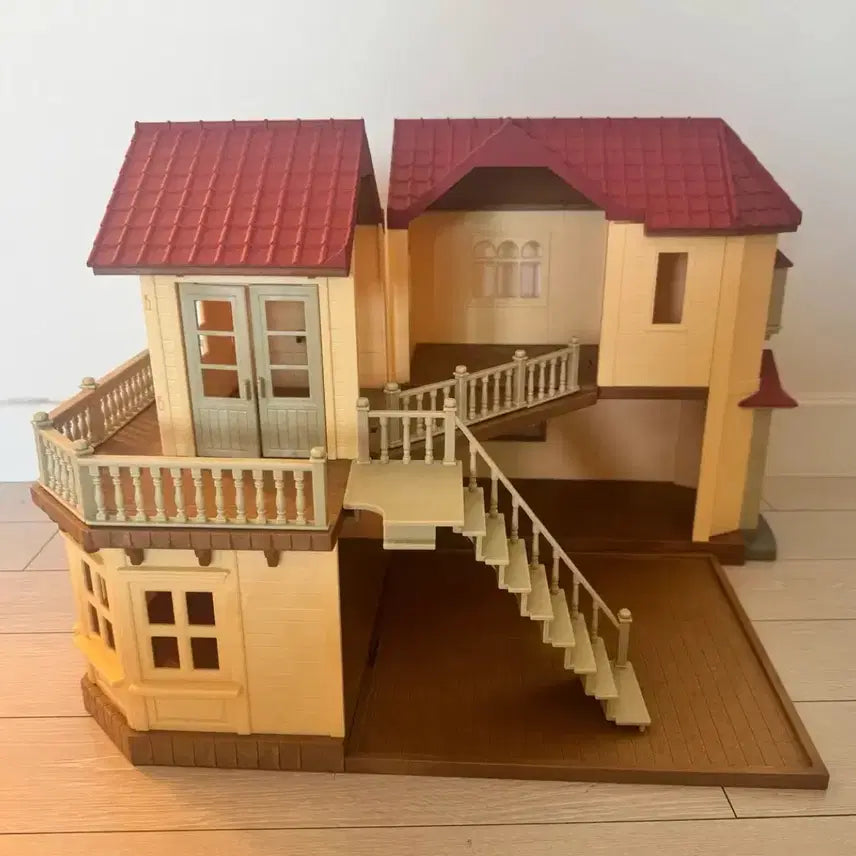 [BUNJANG] Sylvanian Families Old "Light-Up Victorian House" (Discontinued) / 단종)올드)실바니안 불이들어오는 이층집