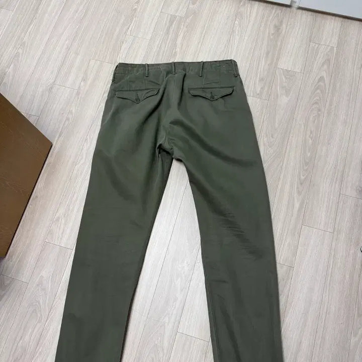 [BUNJANG] RRL Officer Chino Olive Pants 33x32 / rrl 오피서 치노 올리브 33x32