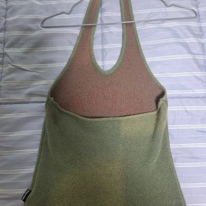 [BUNJANG] Sculptor Halterneck Sleeveless T-shirt / 스컬프터 홀터넥