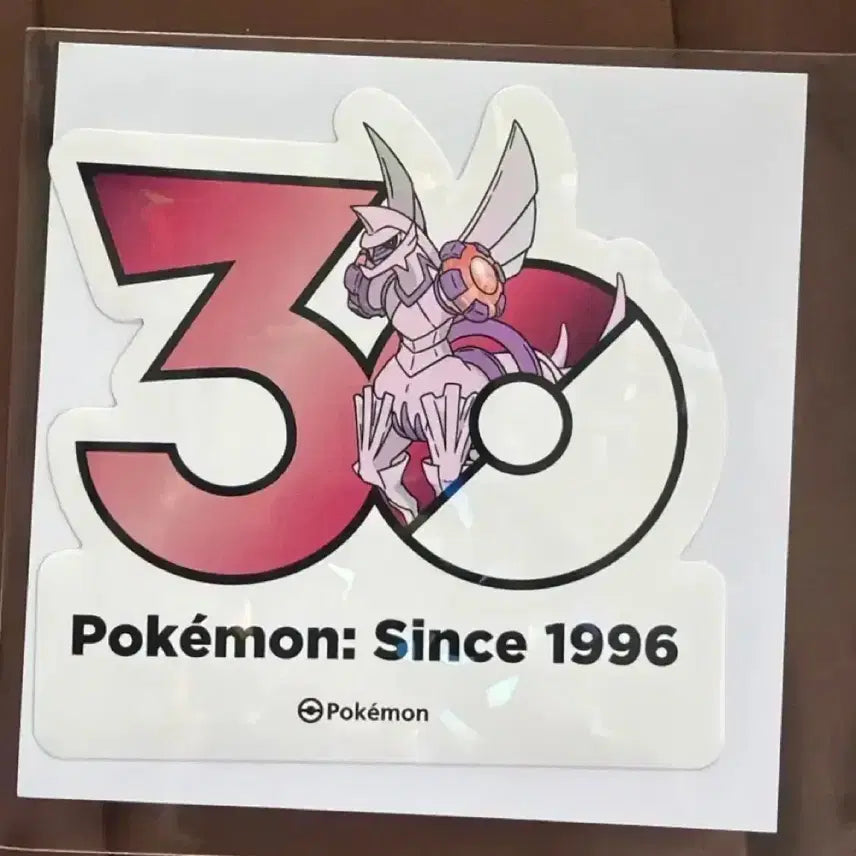 [BUNJANG] Pokemon 30th Anniversary Sticker (Origin Forme Palkia) / 포켓몬 30주년 스티커 (펄기아 오리진폼)