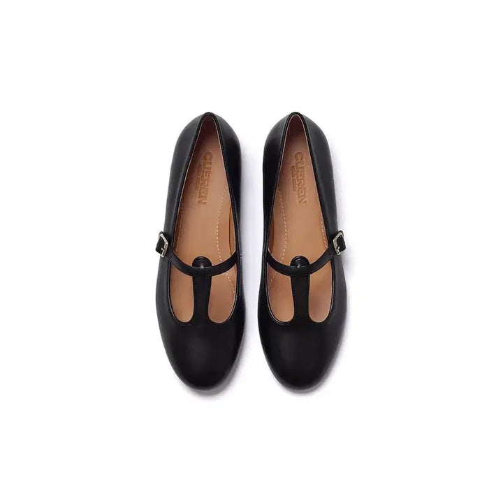 [BUNJANG] Qwerin Roma 04 Flat Shoes Black 250 (New) / 쿠에른 로마 04 플랫 250 새상품 (바자X)