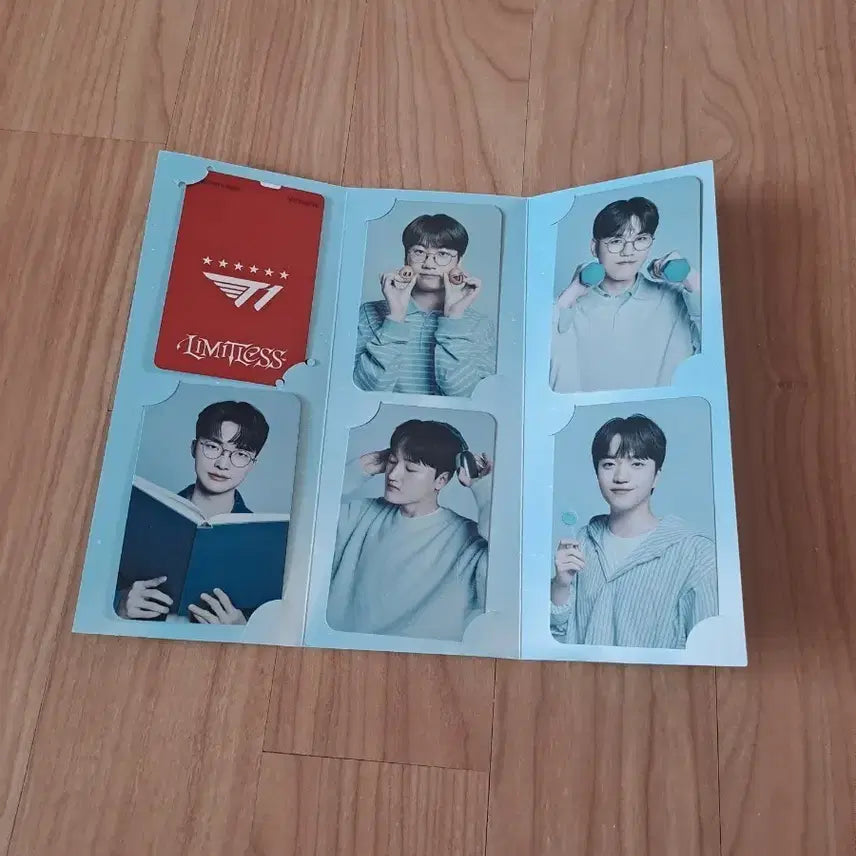 [BUNJANG] T1 Woori Bank Photocard &amp; Collection Card Set / T1 우리은행 포토카드랑 소장용카드 세트