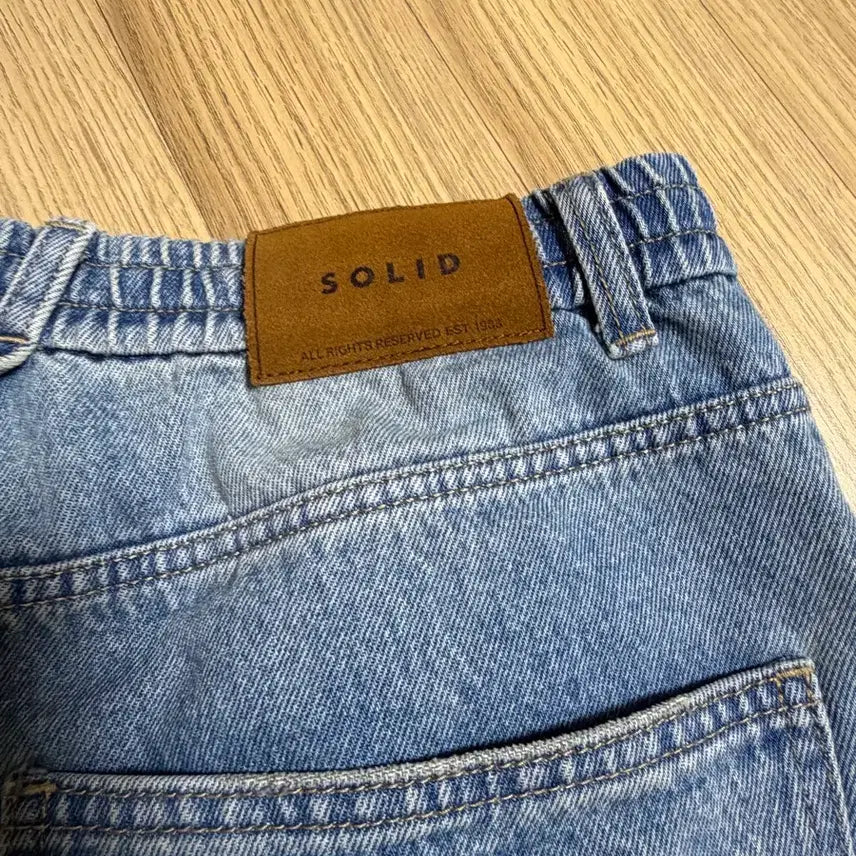 [BUNJANG] Solid Homme 25SS Painting Denim Shorts / (50) 25ss 솔리드옴므 솔옴 페인팅 데님쇼츠