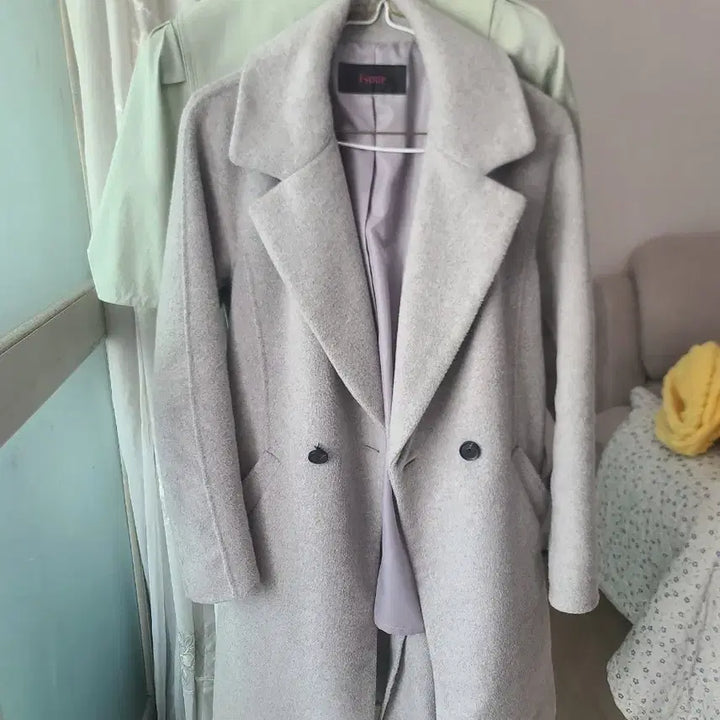 [BUNJANG] Soup Grey Coat / Soup 슾 회색 코트