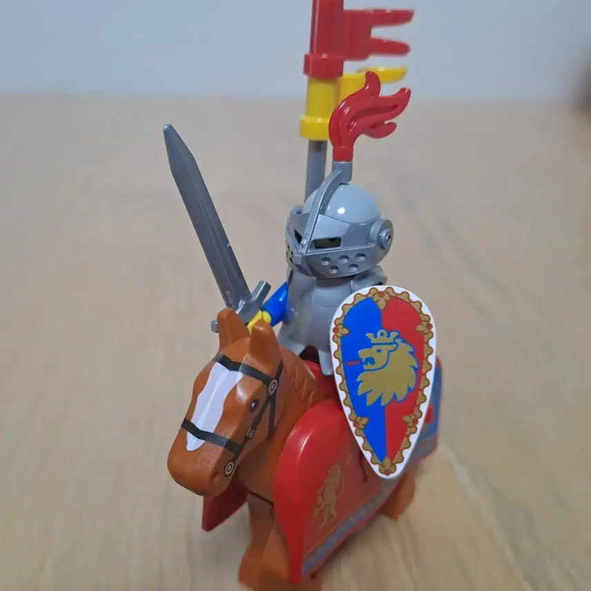 [BUNJANG] LEGO Castle Lion Falcon Horse Banner / [할인] 레고 캐슬 사자 팔콘 말 바딩 깃발