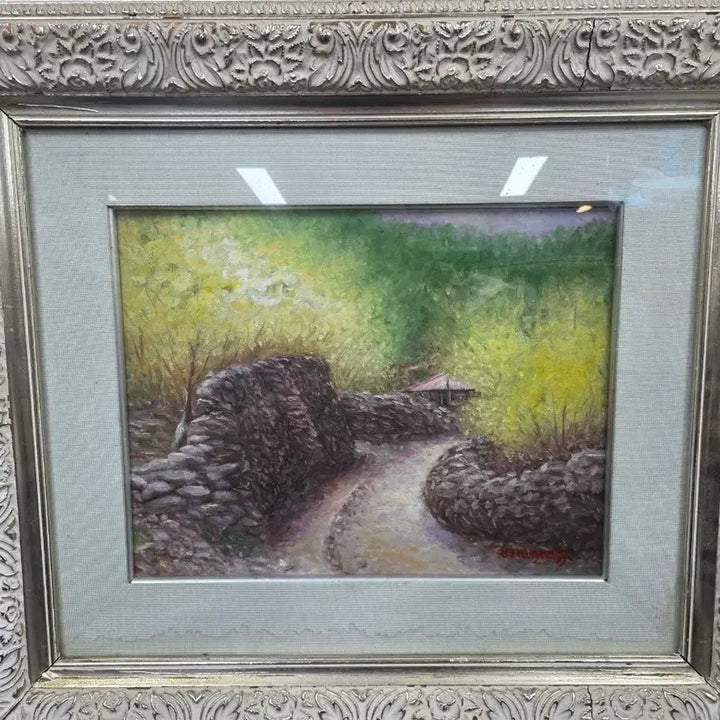 [BUNJANG] Oil Painting Landscape Framed Art / 액자 유화 그림 풍경화