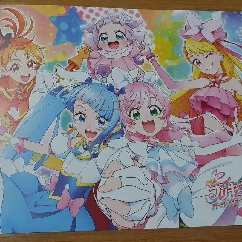 [BUNJANG] Precure All Stars F Week 1 Special A3 Poster / 프리큐어 올스타즈F 1주차 특전 A3 포스터 판매