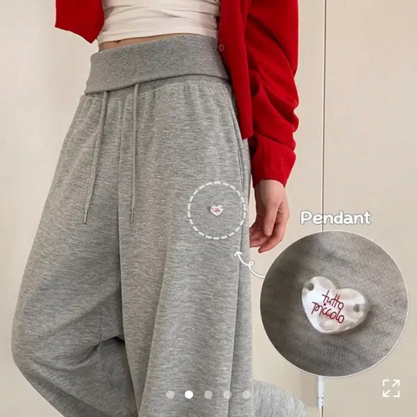 [BUNJANG] Wide Banding Jogger Training Pants - Gray / 와이드 밴딩 조거 트레이닝 팬츠 회색
