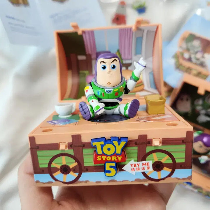 [BUNJANG] Pop Mart Toy Story 5 Buzz Lightyear Figures Set / 팝마트 토이스토리5 버즈 피규어 2종 일괄