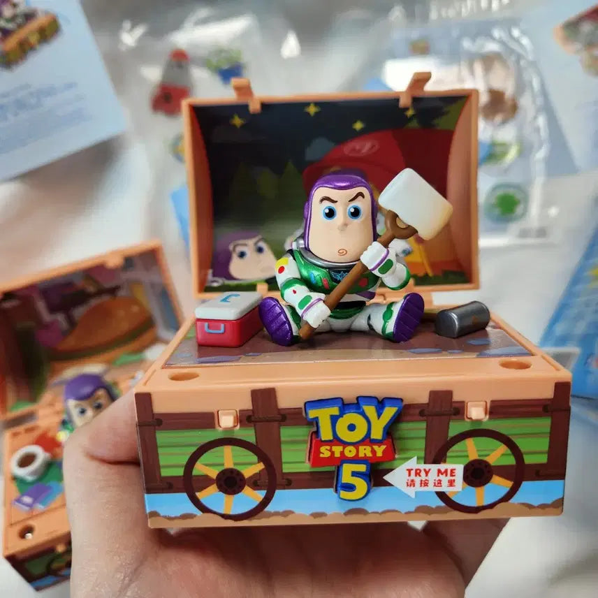 [BUNJANG] Pop Mart Toy Story 5 Buzz Lightyear Figures Set / 팝마트 토이스토리5 버즈 피규어 2종 일괄