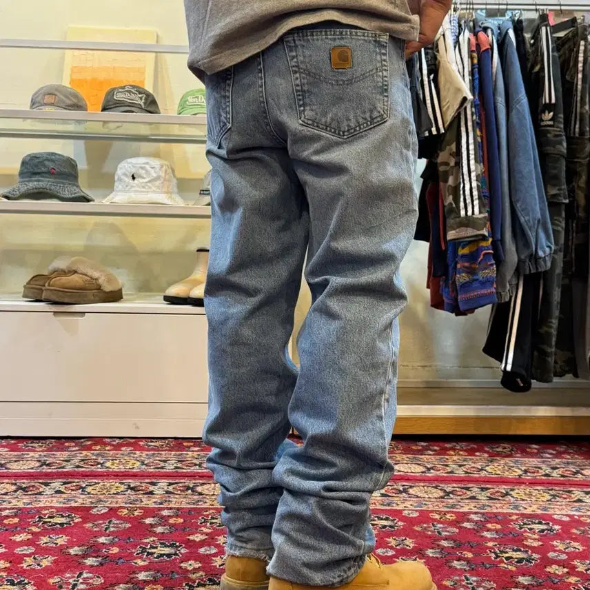 [SOLD OUT] 칼하트 B18 STW 빈티지 데님 팬츠 32in