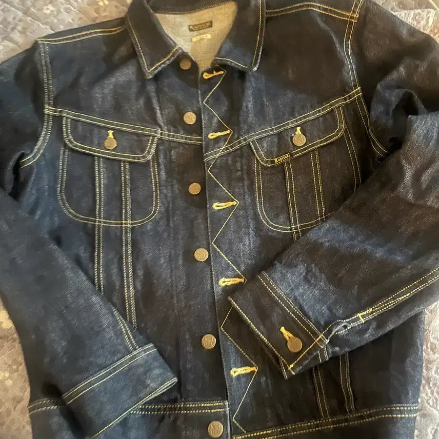 [BUNJANG] Kapital Western Denim Jacket Long 42 / 캐피탈 웨스턴 데님 자켓 42롱