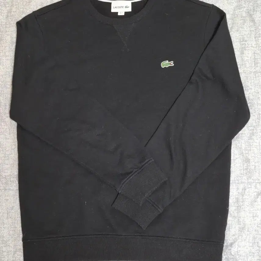 [BUNJANG] Lacoste Golf Luxury Sweatshirt Black Cotton Men&