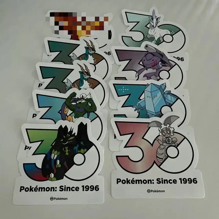 [BUNJANG] Pokemon 30th Anniversary Stickers (Starters, Legendaries, Paradox) / 포켓몬 30주년 스티커 (스타팅, 전설, 패러독스)