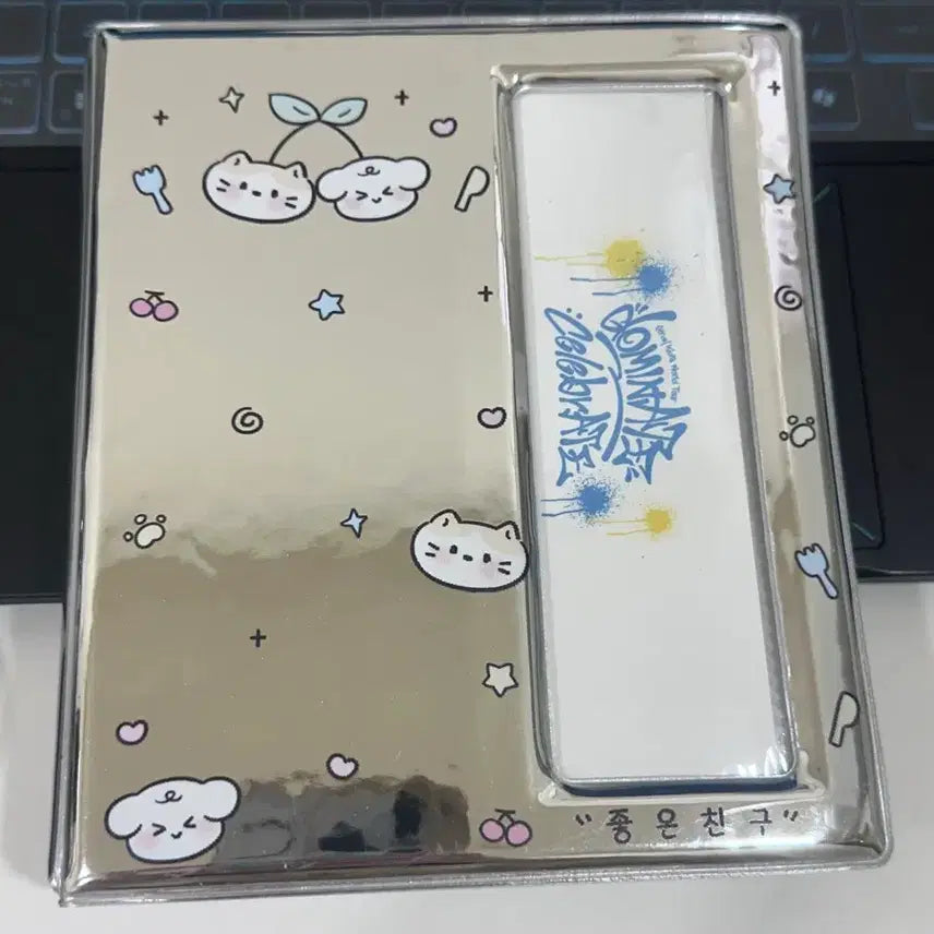 [BUNJANG] Silver Soft Cover Photo Storage Album / 실버 색상 소프트 커버 인생네컷 수납북