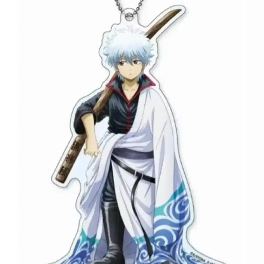[BUNJANG] Gintama Gintoki Shrunk Acrylic Stand &amp; Keychain Bundle (Sealed) / 일괄 미개봉) 은혼 긴토키 작아져버렸다 아크릴 스탠드 아크릴 키링