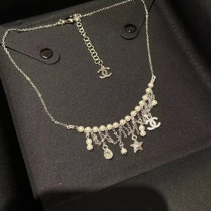 [BUNJANG] Chanel Pearl Necklace Adjustable / 샤넬 진주 목걸이 사이즈 조절 가능