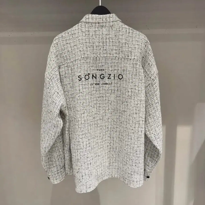 [BUNJANG] Songzio Origin 26SS Tweed Shirt Size 46 / 26SS 송지오 오리진 트위드 셔츠 46사이즈