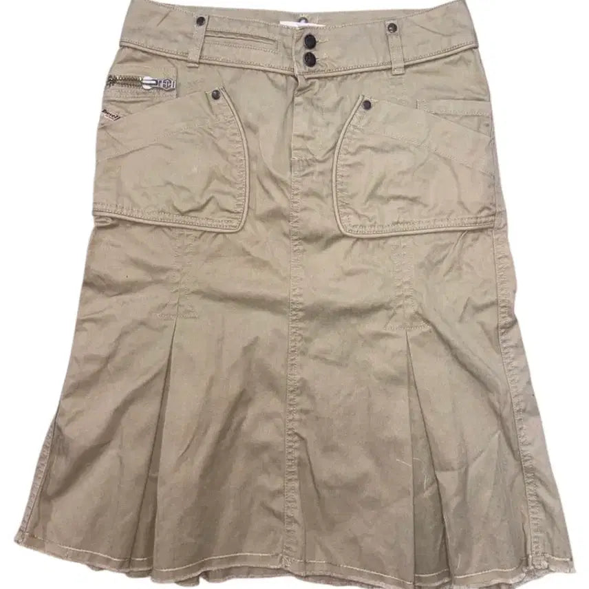 [BUNJANG] Diesel Y2K Vintage Midi Cargo Skirt / Disel 디젤 미디 스커트 Y2K 빈티지