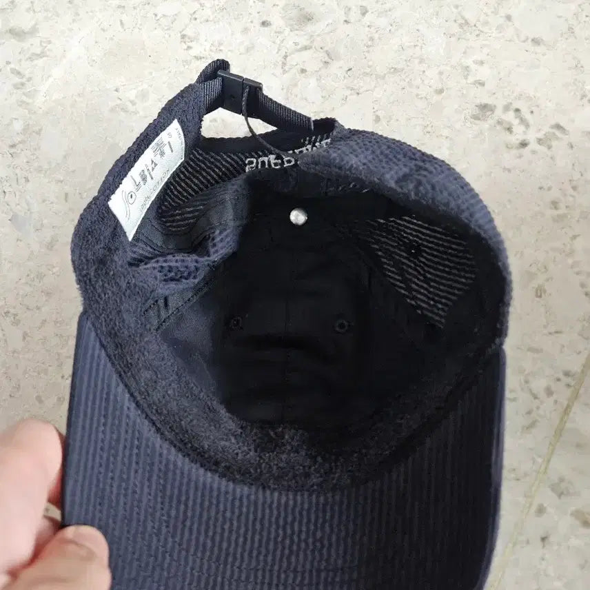 [BUNJANG] Supreme Seersucker S Logo Cap Black / 슈프림 시어서커  s로고 모자 블랙