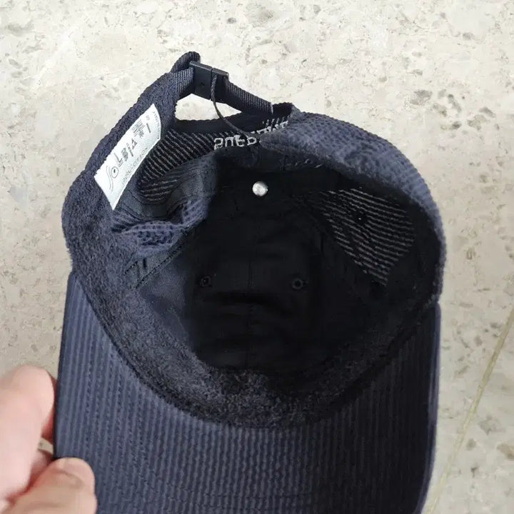 [BUNJANG] Supreme Seersucker S Logo Cap Black / 슈프림 시어서커  s로고 모자 블랙