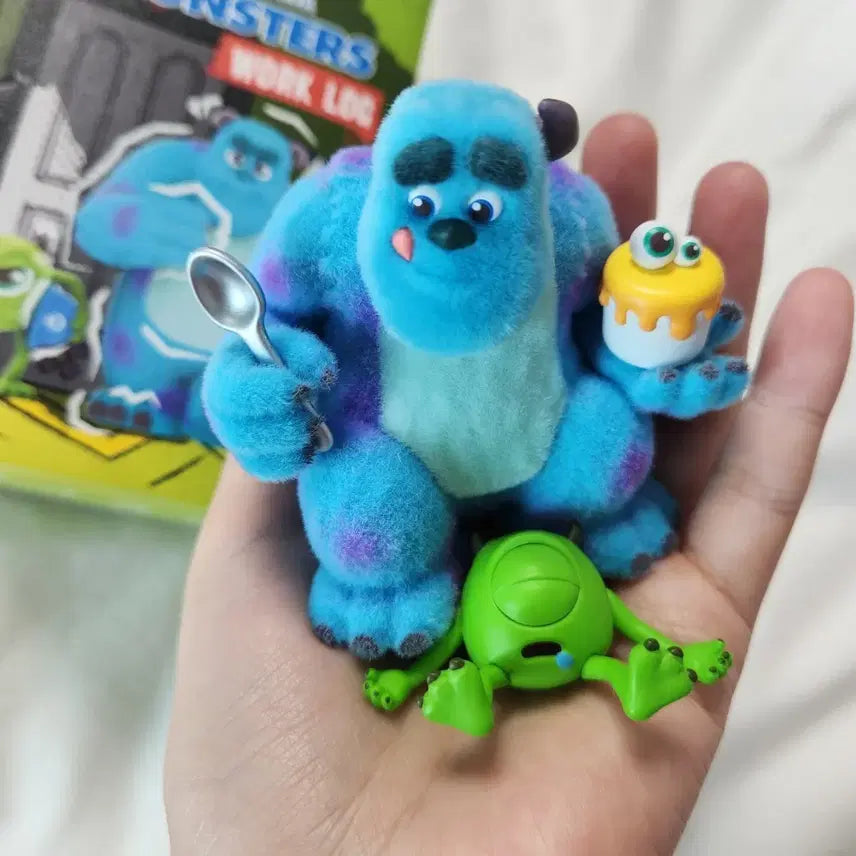 [BUNJANG] Monsters, Inc. Sulley &amp; Mike Random Figure Top Toy / 몬스터 주식회사 설리반 &amp; 마이크 랜덤 피규어 탑토이