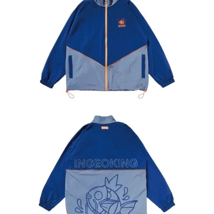 [BUNJANG] Pokemon Run 2026 Magikarp Windbreaker / 2026 포켓몬런)잉어킹 바람막이