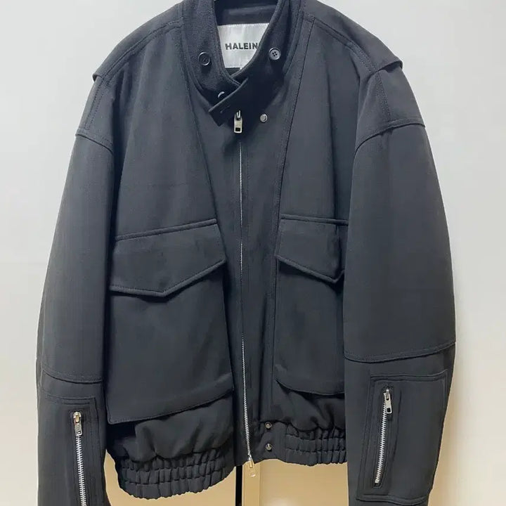 [BUNJANG] Alene 3D Suede Bomber Black / 1 알렌느 3D 스웨이드 봄버 블랙