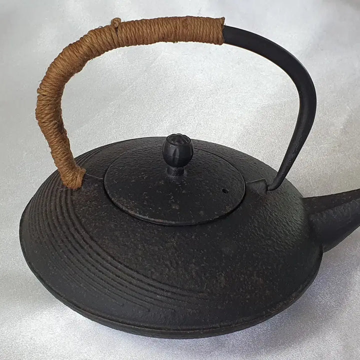 [BUNJANG] Antique Cast Iron Teapot Southern Ironware Style / 엔틱 무쇠 주전자 / 남부철기 스타일 (1300g 묵직한 무게)