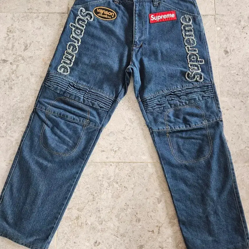 [BUNJANG] Supreme x Schott NYC Cordura Jeans / [34]슈프림x밴슨 코듀라 청바지