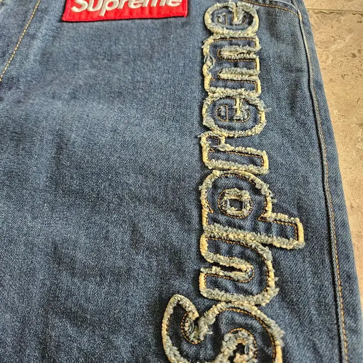 [BUNJANG] Supreme x Schott NYC Cordura Jeans / [34]슈프림x밴슨 코듀라 청바지