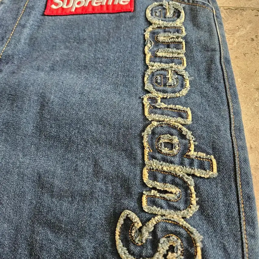 [BUNJANG] Supreme x Schott NYC Cordura Jeans / [34]슈프림x밴슨 코듀라 청바지