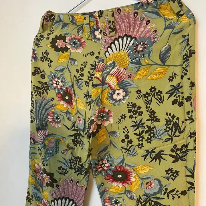 [BUNJANG] Floral Pattern Pants (Made in Japan) / 화사한 플로럴 바지 (made in japan)