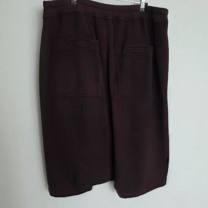 [BUNJANG] Rick Owens Burgundy Dyed Shorts - Size M / 백화점판/릭오웬스  버건디쇼츠 M사이즈 팝니다