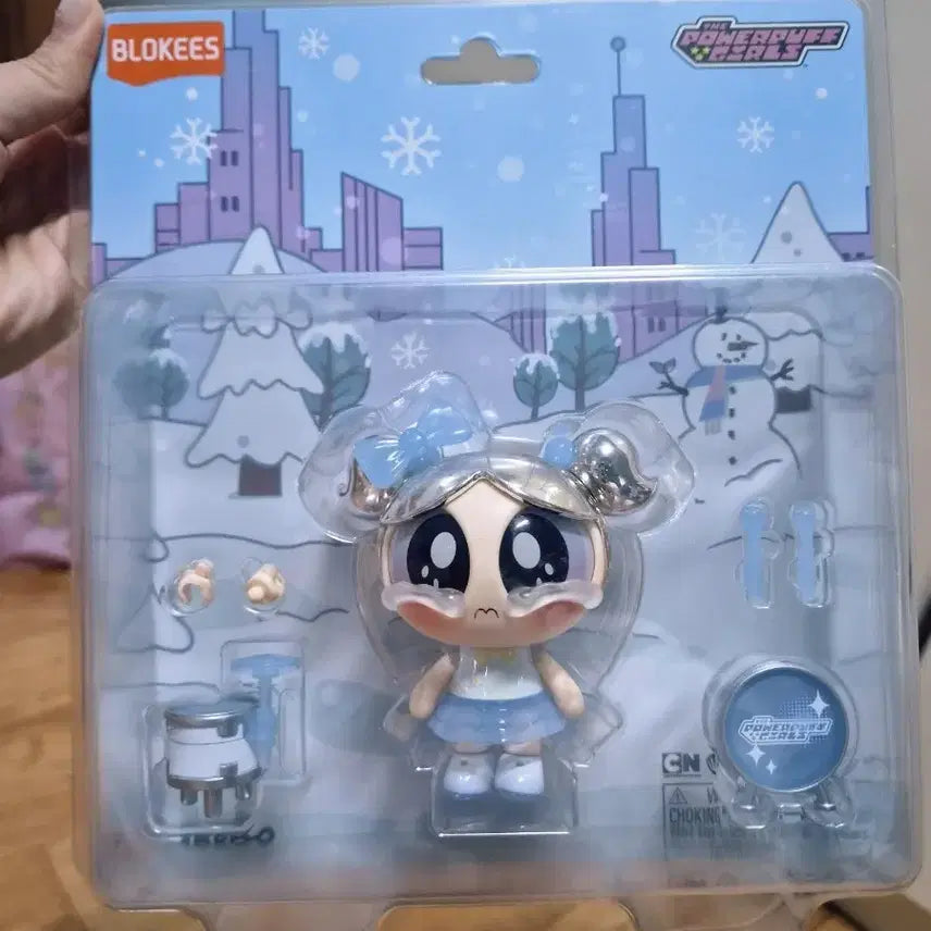 [BUNJANG] Block-E Powerpuff Girls Bubbles Christmas Limited Edition Figure (New) / [한정판] 블로키 파워퍼프걸 모쿠 버블 크리스마스 한정판 피규어 새상품