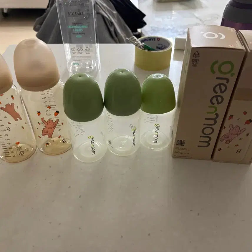 [BUNJANG] Green Mom 250ml Baby Bottle and Nipple Set / 그린맘 젖병 250ml 젖병 젖꼭지 세트