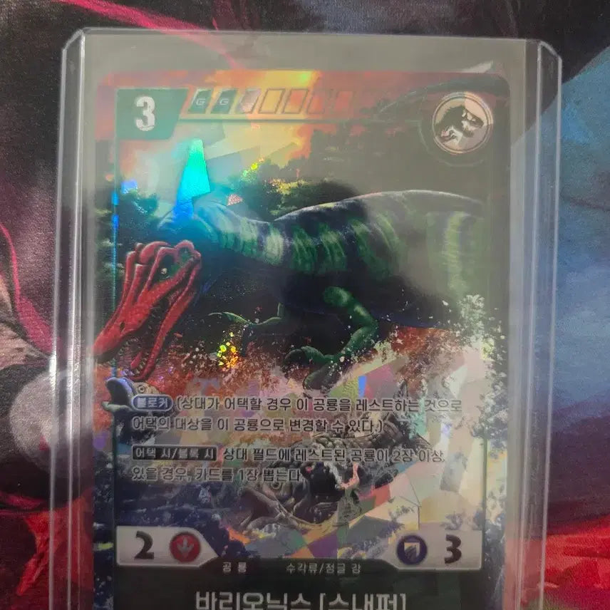 [BUNJANG] Jurassic TCG Giganotosaurus Snapper Bundle Set / 쥬라기 TCG 기가노토사우르스 스내퍼 일괄판매