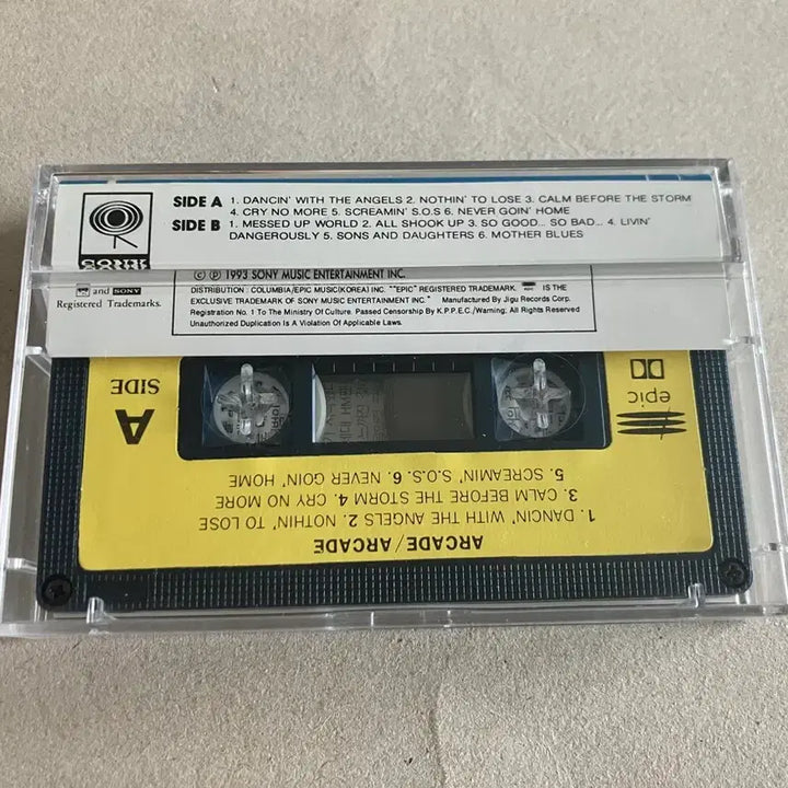 [BUNJANG] Arcade Glam Metal Superband Cassette Tape / 아케이드 Arcade 미국의 글램 메탈 슈퍼밴드 라이센스 카세트테이프