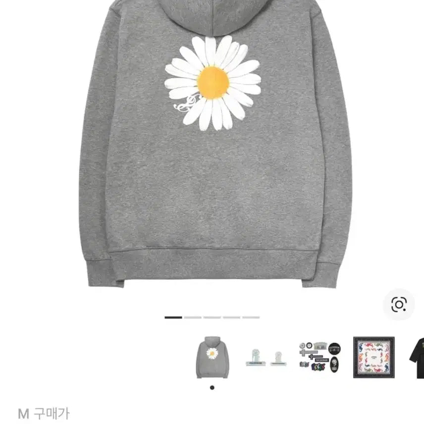 [BUNJANG] Peaceminusone Mama Hoodie Zip-up Grey / 피마원 마마 후드집업 그레이
